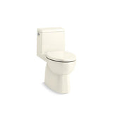 Kohler - Reach One-piece compact elongated toilet with skirted trapway, 1.28 gpf - Biscuit