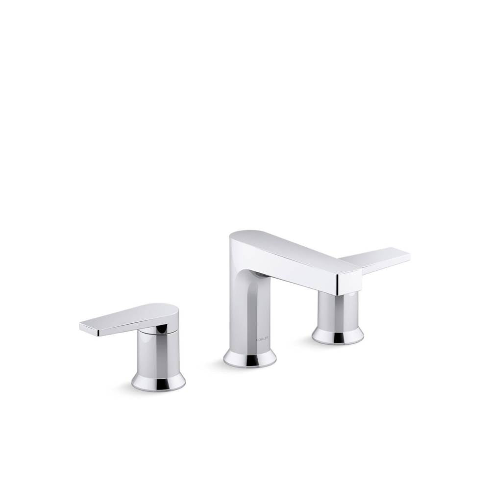 Kohler - Taut Widespread bathroom sink faucet, 1.2 gpm - Polished Chrome