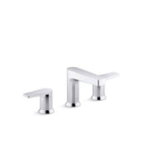 Kohler - Taut Widespread bathroom sink faucet, 1.2 gpm - Polished Chrome