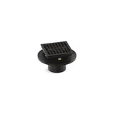 Kohler - Clearflo Square brass tile-in shower drain - Matte Black