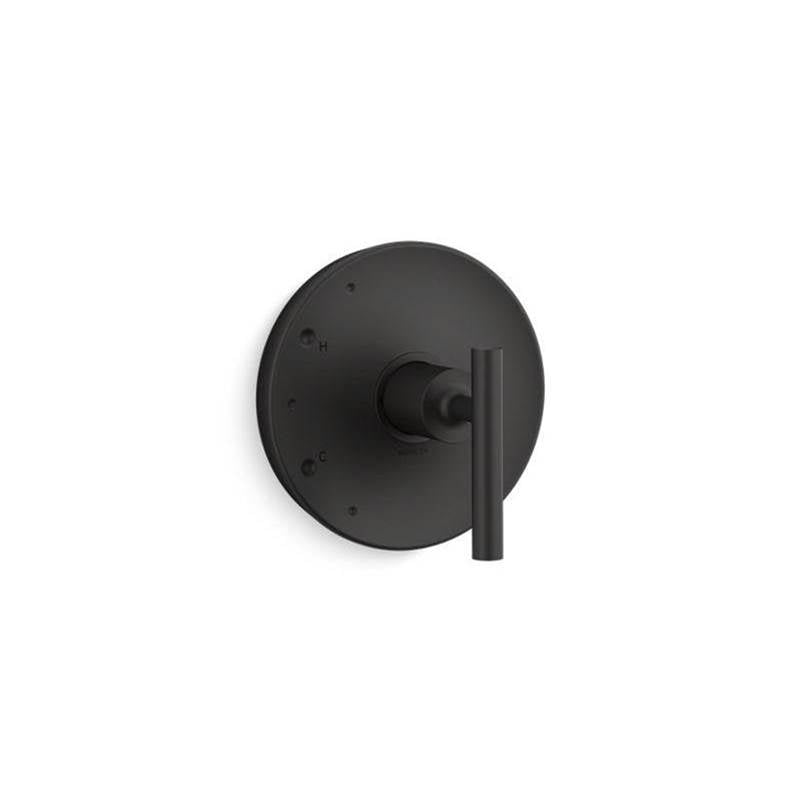 Kohler - Purist Rite-Temp valve trim with lever handle - Matte Black