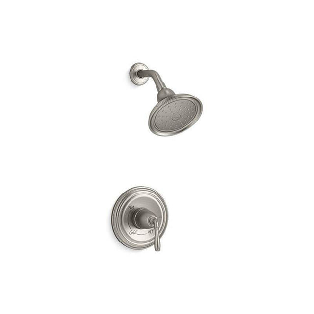 Kohler - Devonshire Rite-Temp shower trim kit, 1.75 gpm - Vibrant Brushed Nickel