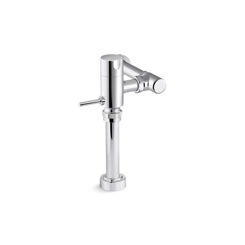 Kohler - Mach Manual Toilet flushometer, 1.28 gpf - Polished Chrome