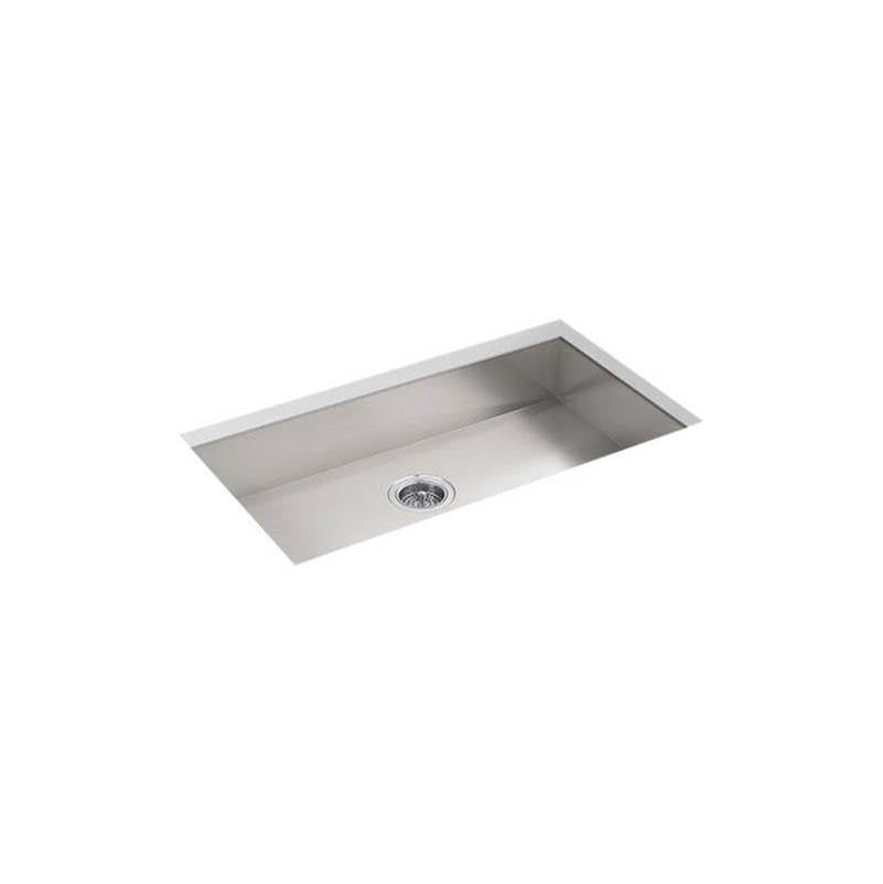 Kohler - VaultE 32'' undermount single-bowl kitchen sink - Stainless Steel