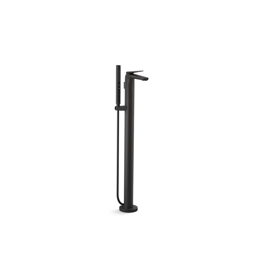 Kohler - Avid Floor-mount bath filler trim - Matte Black