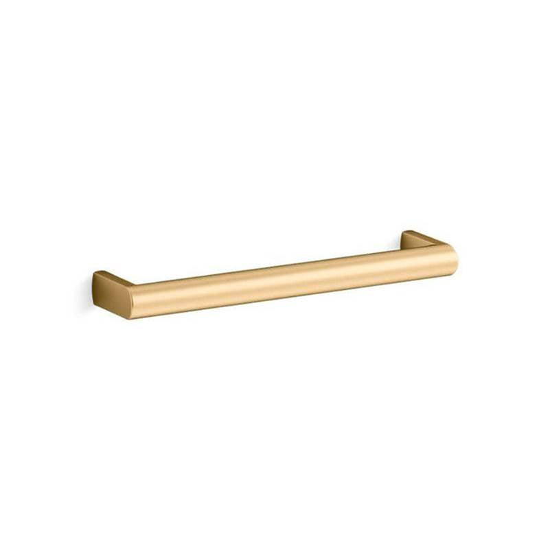 Kohler - ComponentsE 7'' cabinet pull - Vibrant Brushed Moderne Brass