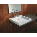 Purist Widespread bathroom sink faucet with Lever handles, 1.2 gpm