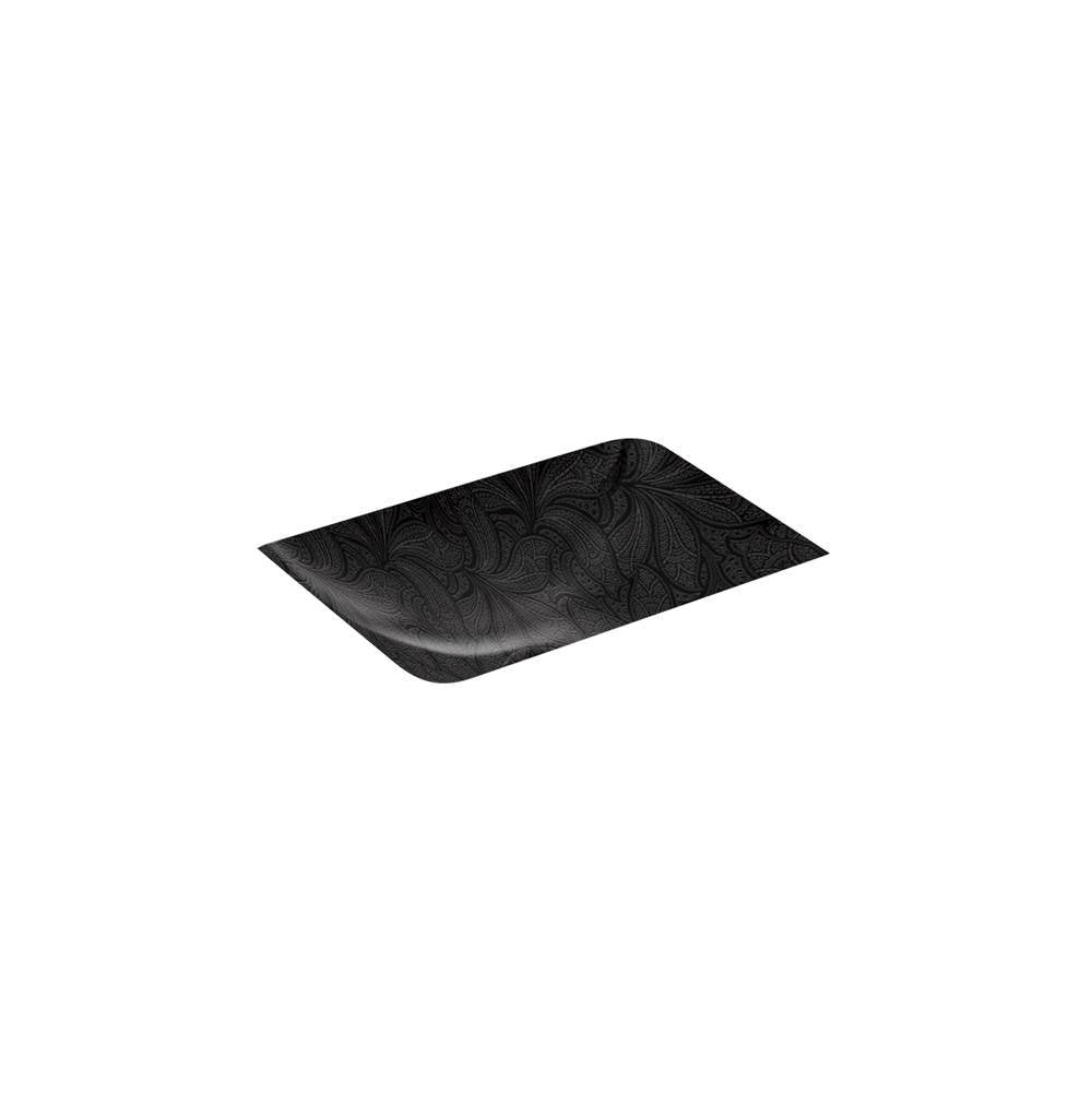 Kohler - SartorialE Paisley Caxton 20'' rectangular undermount bathroom sink - Black Sartorial Paisley