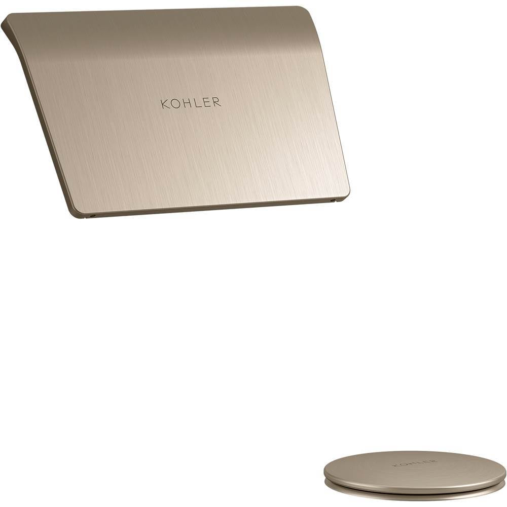 Kohler - Tea-for-Two Bath drain trim - Vibrant Brushed Bronze