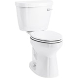 Kohler - Cimarron Two-piece elongated toilet, 1.6 gpf - White