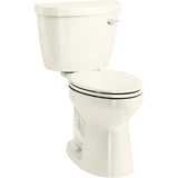 Kohler - Cimarron Two-piece elongated toilet, 1.28 gpf - Biscuit