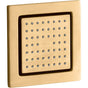 Kohler - WaterTile Square 54-nozzle single-function body spray, 2.5 gpm - Vibrant Brushed Moderne Brass