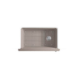 Cairn 34'' undermount single-bowl farmhouse kitchen sink