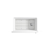 Cairn 34'' undermount single-bowl farmhouse kitchen sink with fluted design