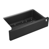 Kohler - Cairn 34'' undermount single-bowl farmhouse kitchen sink with fluted design - Matte Graphite