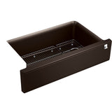 Kohler - Cairn 34'' undermount single-bowl farmhouse kitchen sink - Matte Brown