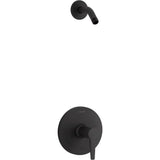 Kohler - Pitch Rite-Temp shower trim kit, without showerhead - Matte Black