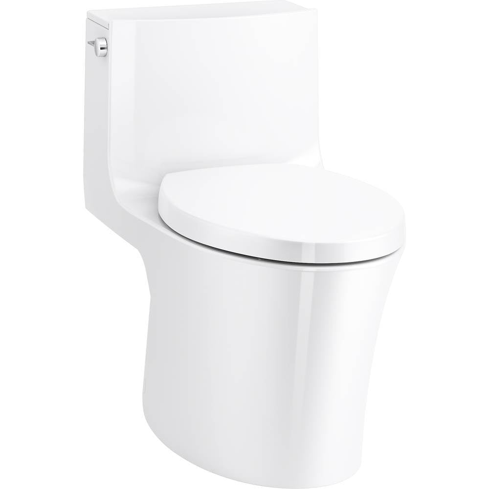 Kohler - Veil One-piece elongated toilet with skirted trapway, dual-flush - White
