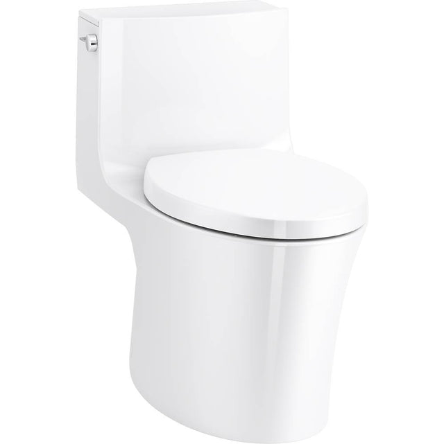 Kohler - Veil One-piece elongated toilet with skirted trapway, dual-flush - White