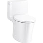 Kohler - Veil One-piece elongated toilet with skirted trapway, dual-flush - White