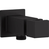 Kohler - Loure Wall-mount handshower holder with supply elbow - Matte Black