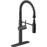 Crue Semi-professional kitchen sink faucet with three-function sprayhead