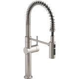 Kohler - Crue Semi-professional kitchen sink faucet with three-function sprayhead - Vibrant Stainless