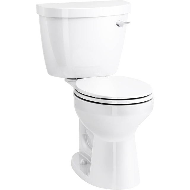 Kohler - Cimarron Two-piece round-front toilet, 1.6 gpf - White