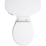 Cimarron Two-piece round-front toilet, 1.28 gpf