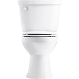 Cimarron Two-piece round-front toilet, 1.28 gpf
