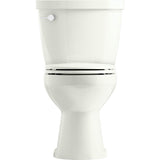 Cimarron Two-piece round-front toilet, 1.28 gpf