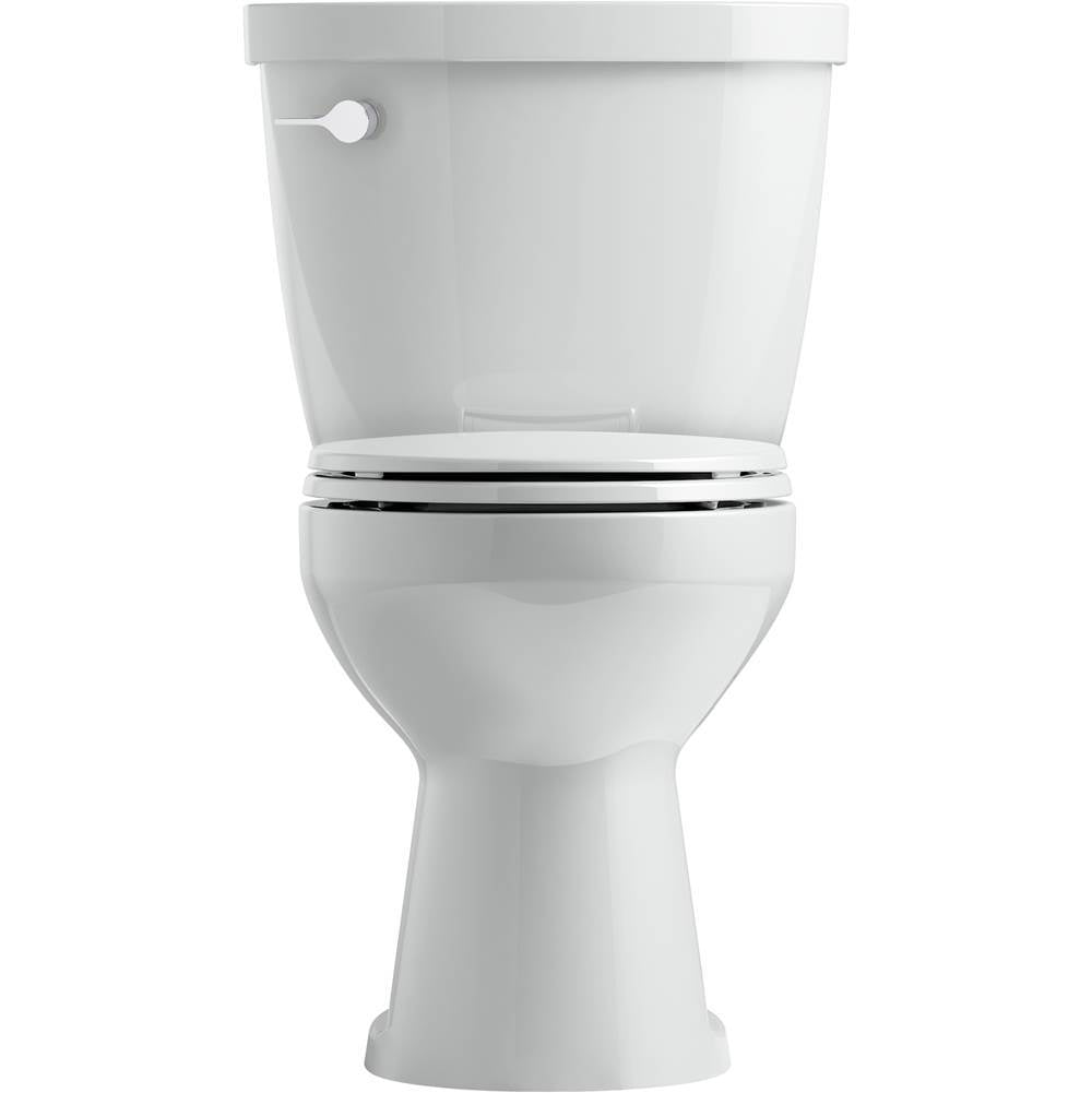 Cimarron Two-piece round-front toilet, 1.6 gpf