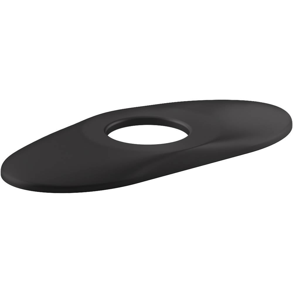 Kohler - Escutcheon plate, 6'' - Matte Black