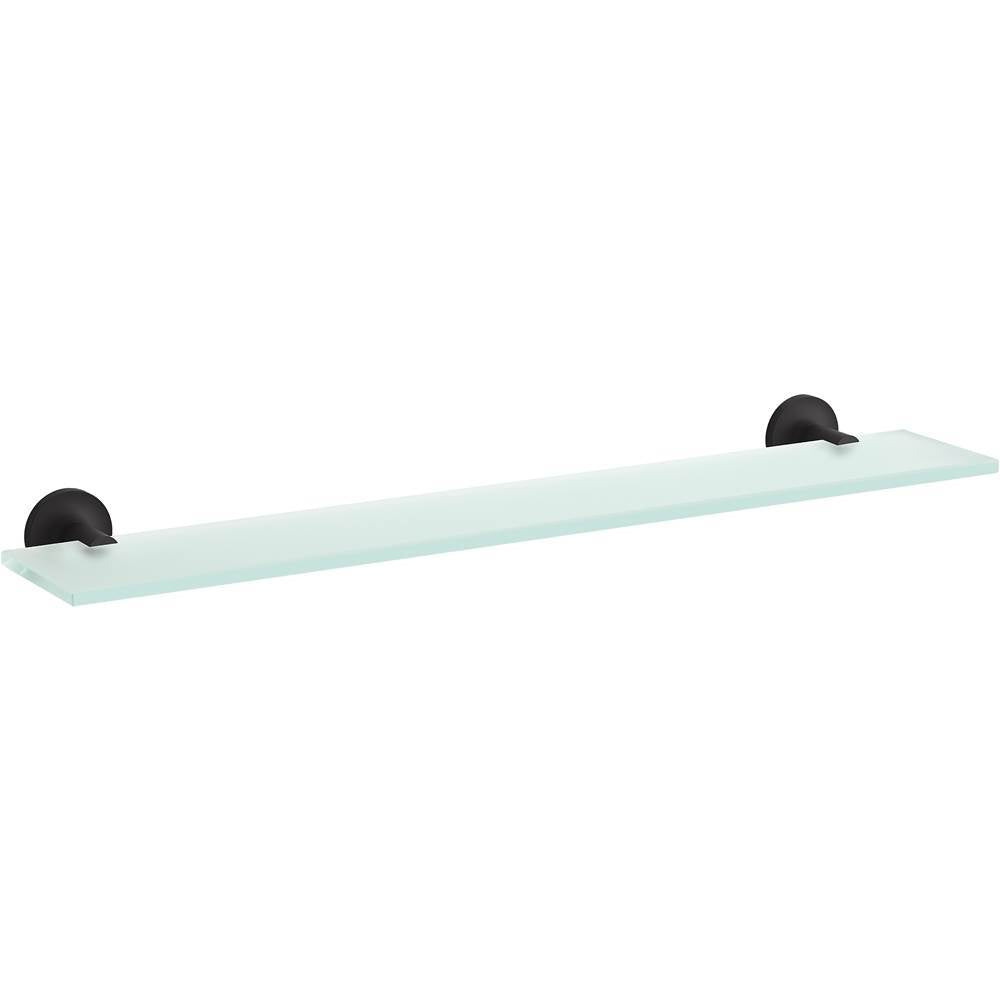 Kohler - Purist Glass shelf - Matte Black