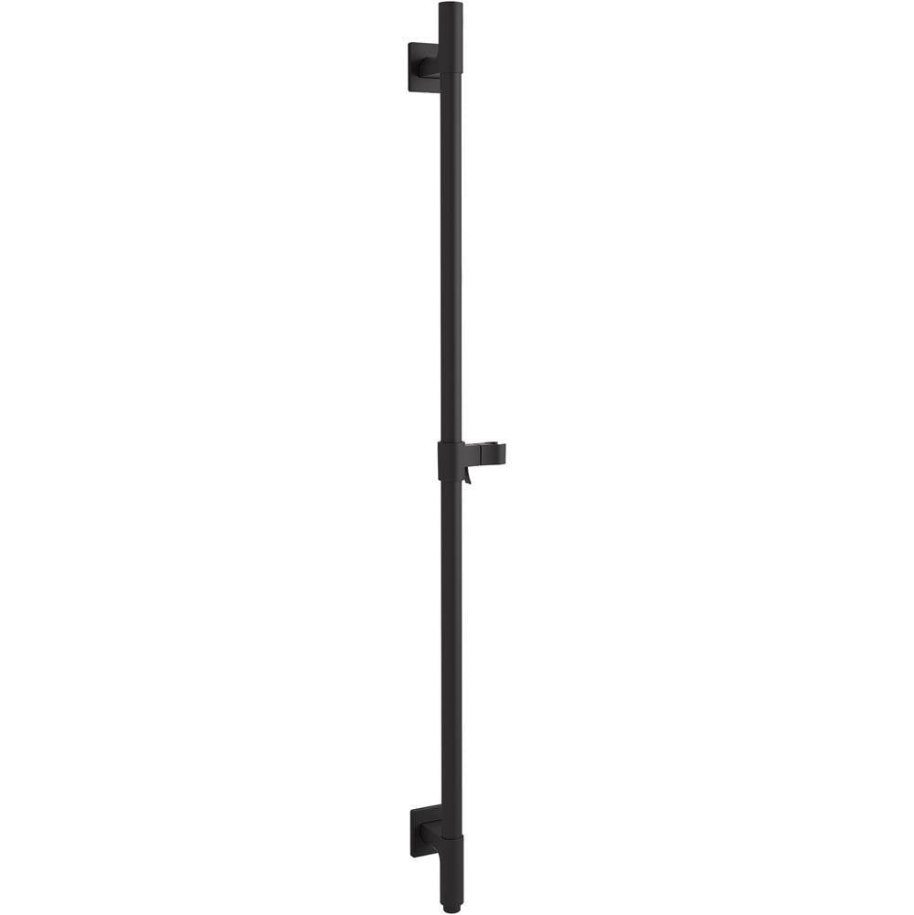 Kohler - Awaken 42'' deluxe slidebar with integrated water supply - Matte Black