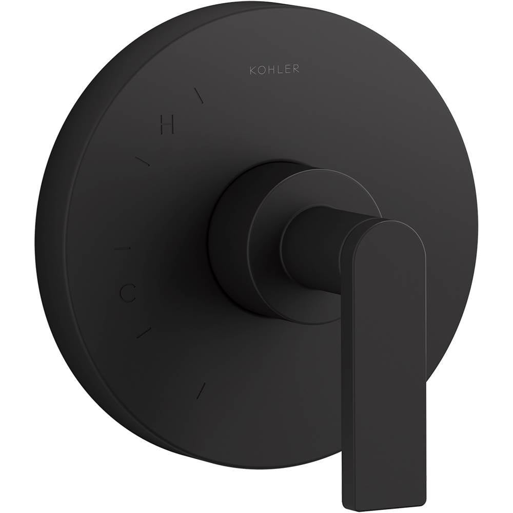 Kohler - Composed Rite-Temp valve trim with lever handle - Matte Black