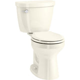 Kohler - Cimarron Two-piece round-front toilet, 1.6 gpf - Biscuit