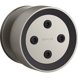 Kohler - Statement Round single-function body spray, 2.5 gpm - Vibrant Brushed Nickel