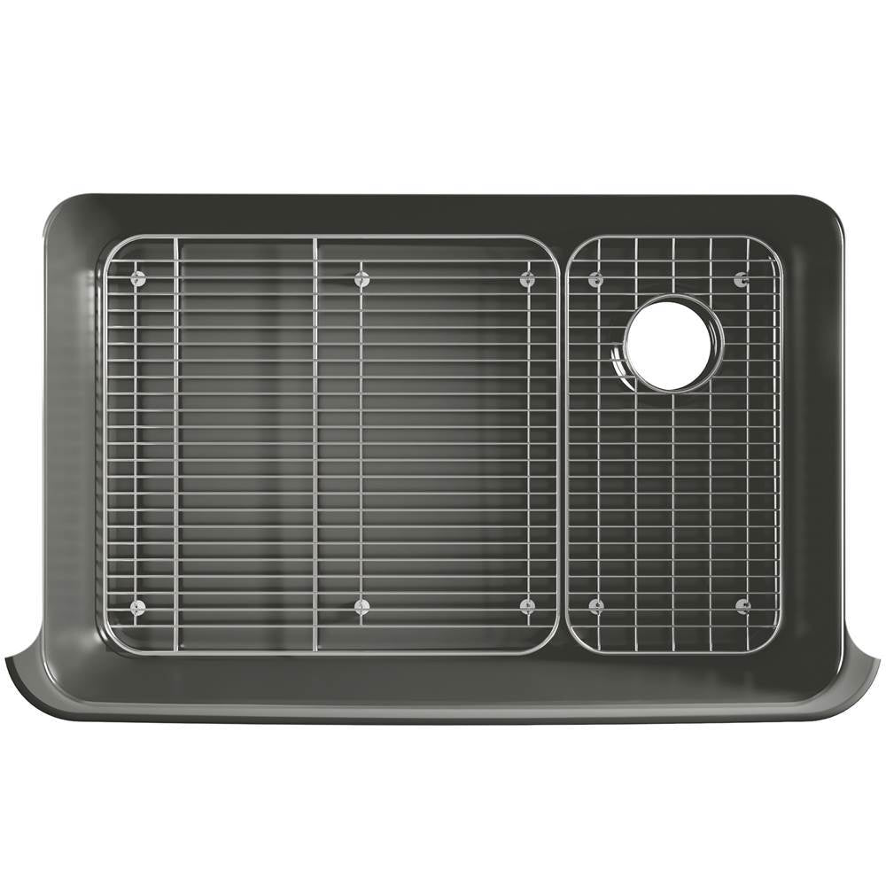 Ironridge 34'' undermount single-bowl farmhouse kitchen sink