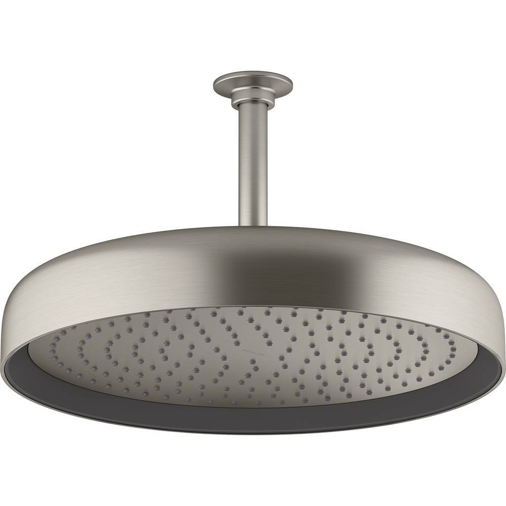 Kohler - Statement Round 14'' single-function rainhead, 2.5 gpm - Vibrant Brushed Nickel