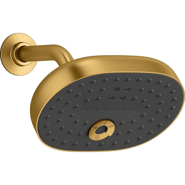 Kohler - Statement Three-function showerhead, 1.75 gpm - Vibrant Brushed Moderne Brass