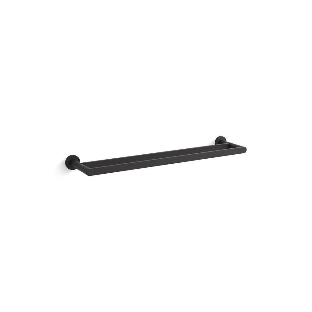 Kohler - Composed 24'' double towel bar - Matte Black