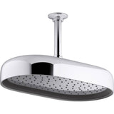 Kohler - Statement Oblong 14'' single-function rainhead, 2.5 gpm - Polished Chrome