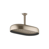 Kohler - Statement Oblong 14'' single-function rainhead, 2.5 gpm - Vibrant Brushed Bronze