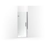 Kohler - ComposedE Frameless pivot shower door, 71-5/8'' H x 29-5/8 - 30-3/8'' W, with 3/8'' thick Crystal Clear glass - Bright Polished Silver