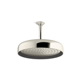 Statement Round 12'' single-function rainhead, 2.5 gpm