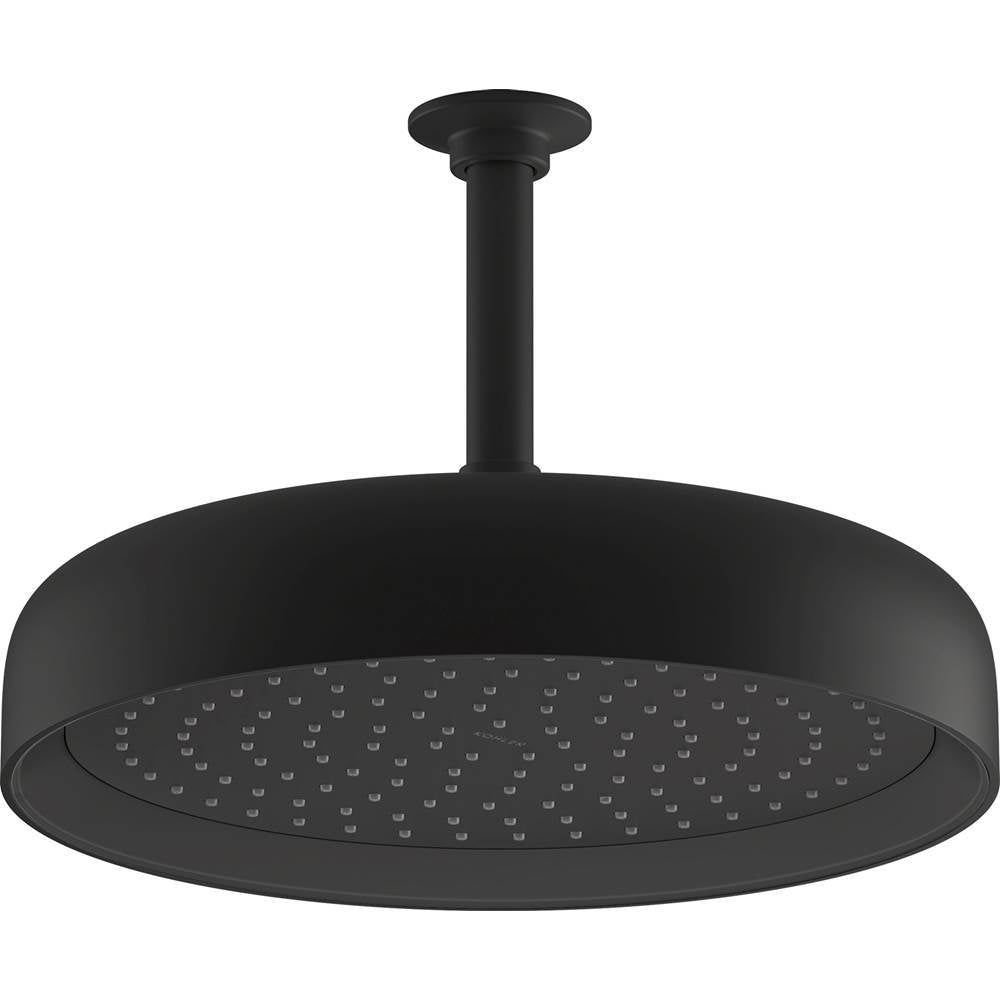 Kohler - Statement Round 12'' single-function rainhead, 1.75 gpm - Matte Black