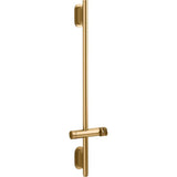 Kohler - Statement 32'' deluxe slidebar with integrated water supply - Vibrant Brushed Moderne Brass