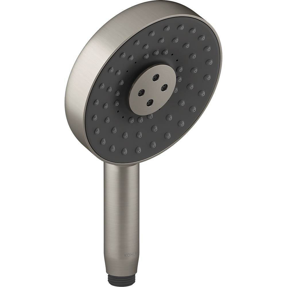 Kohler - Statement Round three-function handshower, 2.5 gpm - Vibrant Brushed Nickel