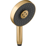 Kohler - Statement Round three-function handshower, 1.75 gpm - Vibrant Brushed Moderne Brass